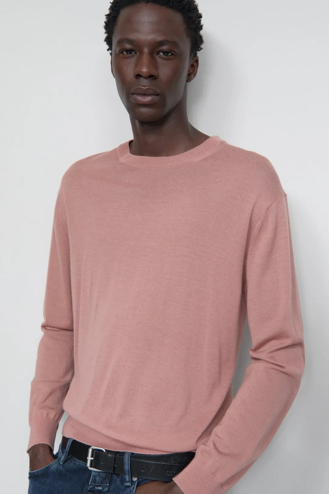 Closed Wool-cashmere-mix longsleeve Red clay Online