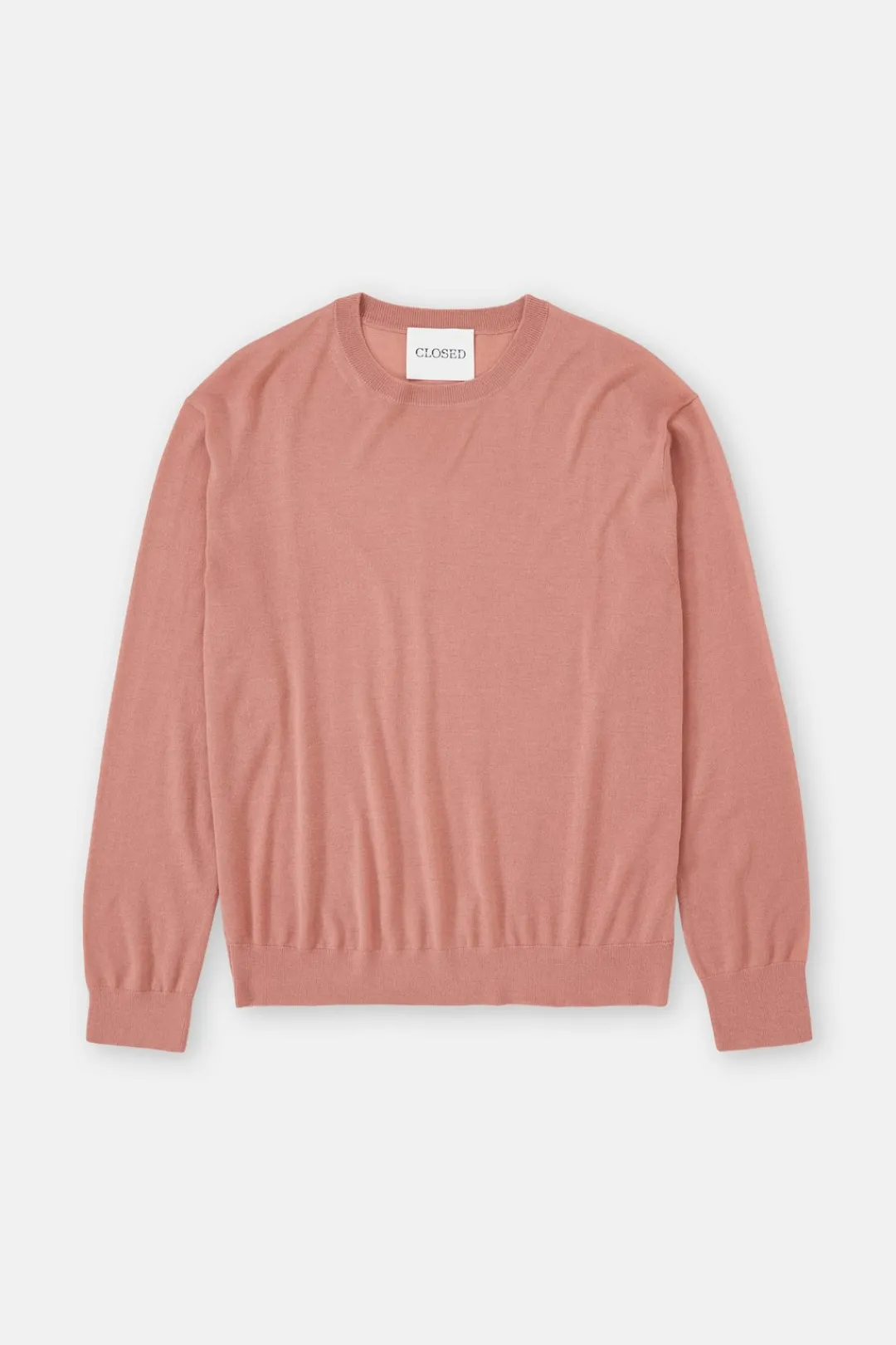 Closed Wool-cashmere-mix longsleeve Red clay Online