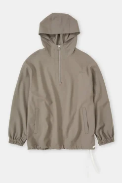 Closed Wool-mix hoodie Heritage grey