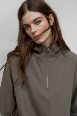 Closed Wool-mix hoodie Heritage grey