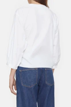 Closed Wrap Blouse White New