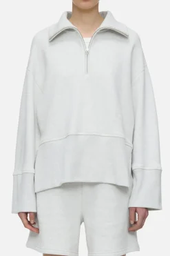 Closed Zip-up sweater Sabbia beige Best